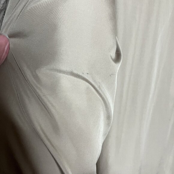 Lauren Ralph Lauren Puffer Coat Womens Tan Mid Long Full Zip Winter Down Filled - Picture 6 of 10